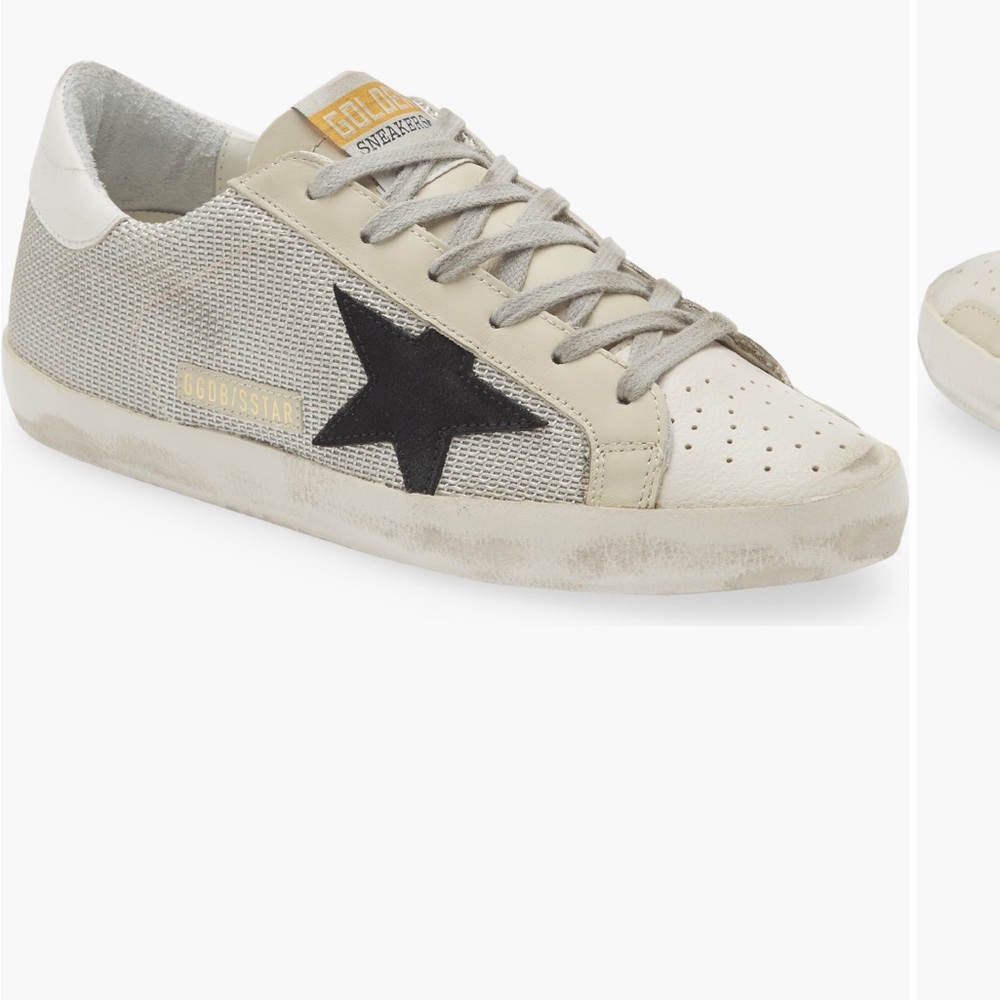 Golden goose super star low top sneaker (used)